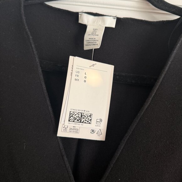 NWT H&M BUTTON-FRONT TOP - Picture 4 of 7